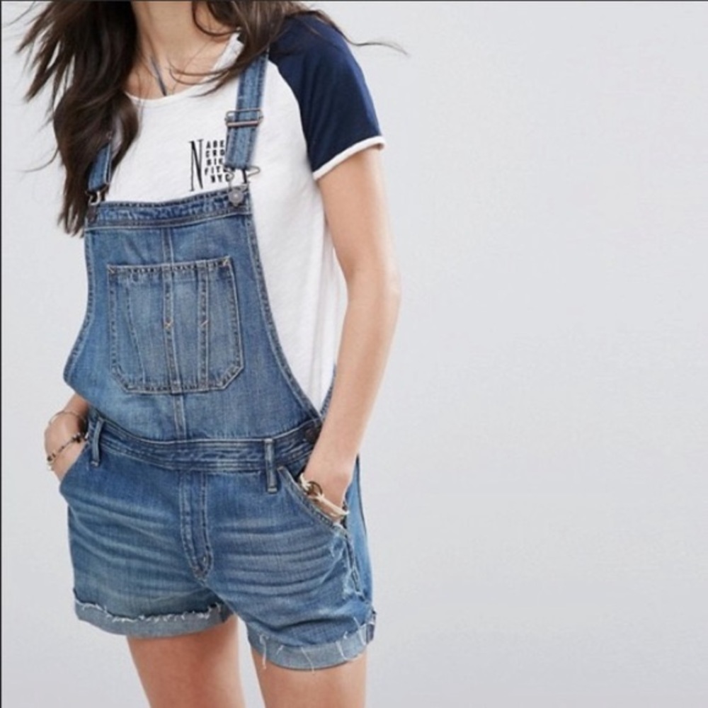 A&F Overall Shorts